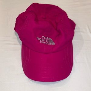 PINK NORTHFACE HAT